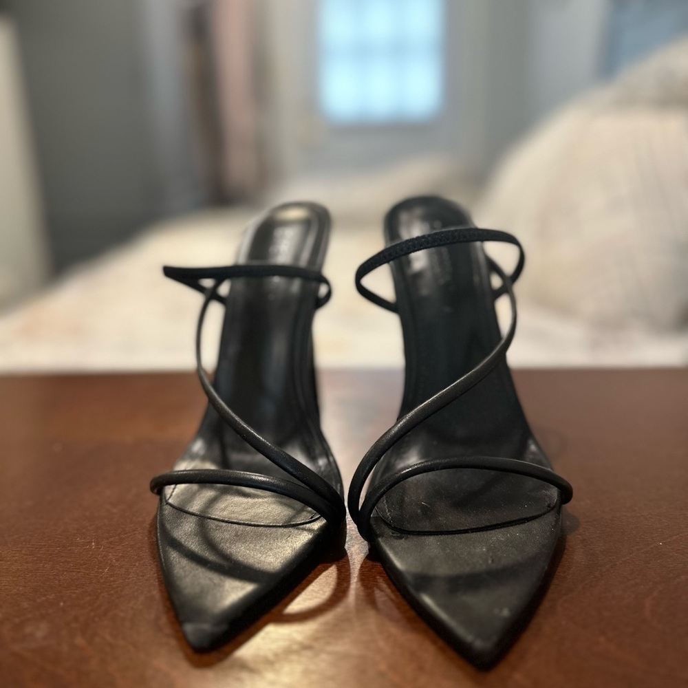 Cape Robbin Black Chic Heels